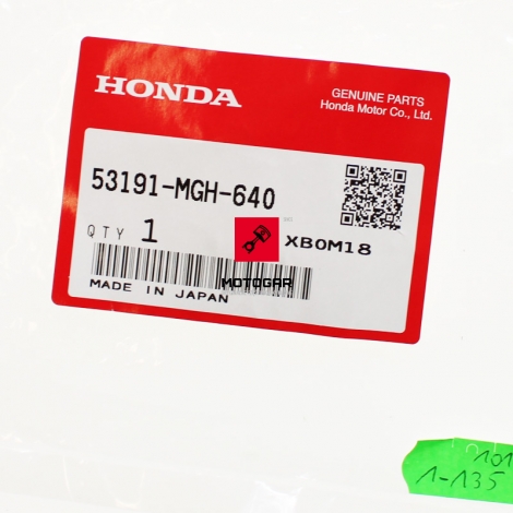 Uchwyt handbaru Honda VFR 1200X 2012-2018 prawy [OEM: 53191MGH640]