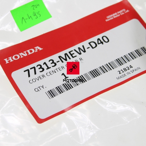 Płyta bagażnika Honda NT 700 Deauville 2006-2010 [OEM: 77313MEWD40]