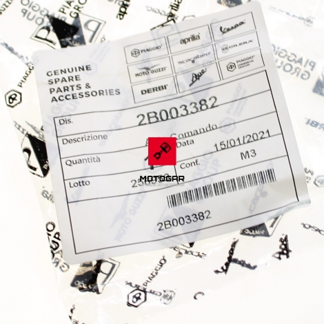 Cięgno dźwigni zmiany biegów Aprilia RSV4 Tuono [OEM: 2B003382]