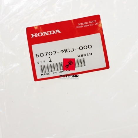 Listek osłona seta Honda CBR 900RR 1000RR lewy [OEM: 50707MCJ000]