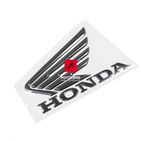 Emblemat naklejka na bak Honda CB 1000 2009-2015 lewa [OEM: 87122MFND00ZB]
