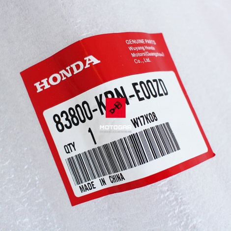 Lewa, tylna owiewka Honda CB 125 15-17 czerwona [OEM: 83800KPNE00ZD]