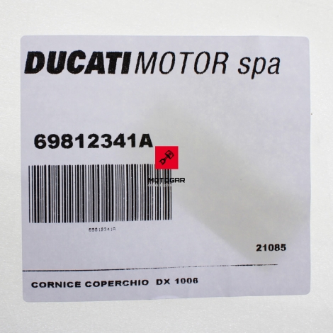 Nakładka kufra Ducati Multistrada 950 Touring 2017 prawa [OEM: 69812341A]