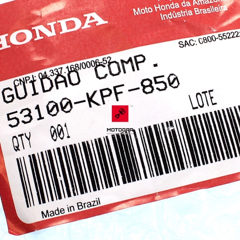 Kierownica Honda CBF 250 2004 2006 [OEM: 53100KPF850]