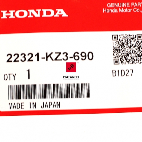 Przekładka sprzęgła Honda CR 250 CRF 450 [OEM: 22321KZ3690]