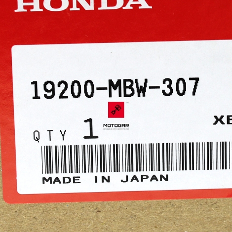 Pompa wody Honda CBR 600 2001-2007 [OEM: 19200MBW307]