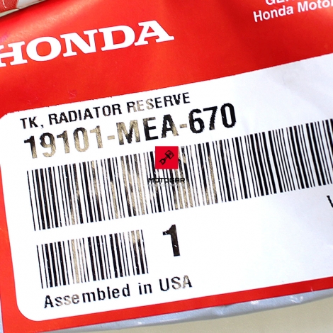 Zbiorniczek wyrównawczy płynu chłodniczego Honda VTX 1300 2003-2007