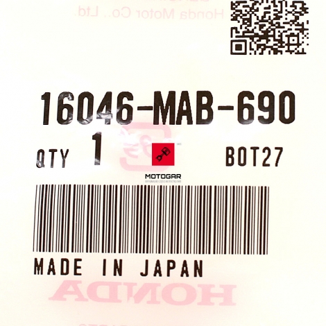 Zaworek ssania Honda VT XL 600 XRV XL 650 zestaw [OEM: 16046MAB690]