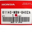 Owiewka lampy Honda XR 650 pole numerowe białe [OEM: 61140MBN840ZA]