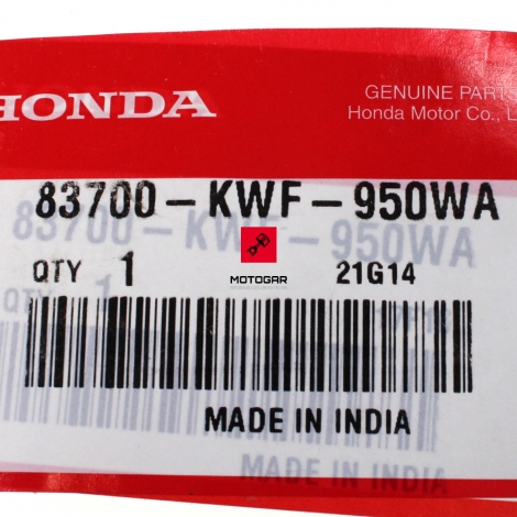 Boczek Honda CBF 125 2009-2011 plastik prawy szary [OEM: 83700KWF950WA]