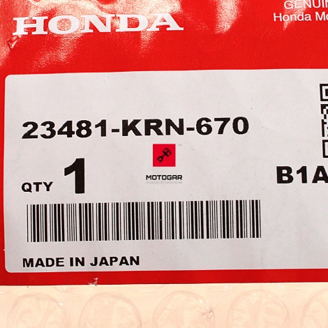 Tryb skrzyni biegów Honda CRF 250 R piątego biegu 24T [OEM: 23481KRN670]