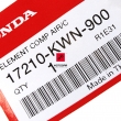 Filtr powietrza Honda PCX 125 2010-2011 [OEM: 17210KWN900]