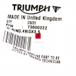 Oring skrzyni korbowej Triumph Speed Triple, Rocket III, Daytona [OEM: T3600222 ]