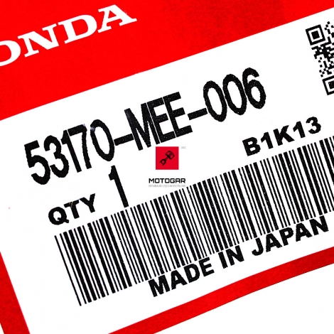 Dźwignia hamulca Honda CBR 600 RR klamka przednia [OEM: 53170MEE006]