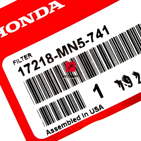 Filtr powietrza Honda GL 1500 Goldwing 1988-2000 [OEM: 17218MN5741]