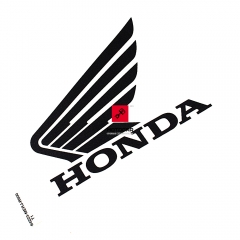 Naklejka na owiewkę Honda CBF 600 2008-2009 lewa [OEM: 64223MERR60ZA]