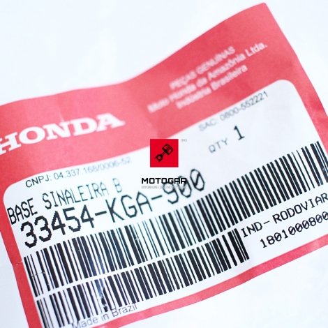 Obudowa przedniego, lewego kierunkowskazu Honda XR 125L CR 125ES CBF 250 [OEM: 33454KGA900]
