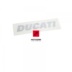 Naklejka Ducati na czachę, owiewkę przednią Ducati Superbike 848 11-12 [OEM: 43410041AG]