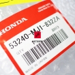 Mocowanie, uchwyt przedniego błotnika Honda CBX 750 białe [OEM: 53240MJ1832ZA]