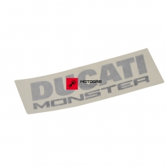 Logo, emblemat na zbiornik Ducati Monster 797, Monster 821 [OEM: 43819291AA]