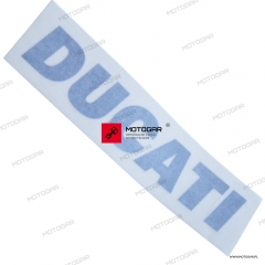 Emblemat naklejka na bak Ducati Streetfighter, Panigale [OEM: 43813651BA]