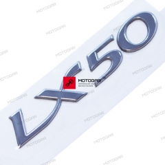 Naklejka logo napis Vespa LX50, LXV50 [OEM: 656221]