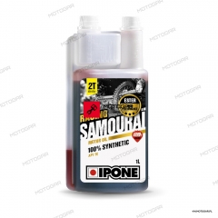 Ipone Samourai Racing Ester 2T (1l) Ester, olej do mieszanki 100% syntetyczny, truskawkowy