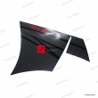 Naklejka owiewki lewej Honda CBR125 [OEM: 86644KPP620ZA]