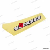 Naklejka emblemat 1000 owiewki tył, lewy Suzuki GSX-S 1000 [OEM: 6814104K10AGT]