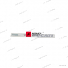 Naklejka flaga owiewki prawy tył Ducati MONSTER [OEM: 4381D261B]