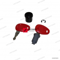 Zamek, wkładka kufra, kluczyki Honda NES125, SES125, FES250, FJS600 [OEM: 08L55MY5LOCK]