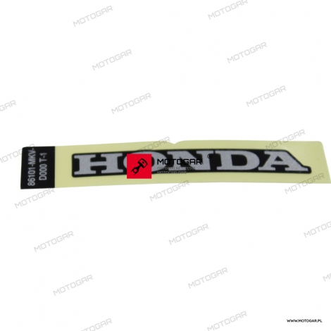 Logo czaszy owiewki przód Honda NSS750 Forza [OEM: 86101MKVD00ZA]