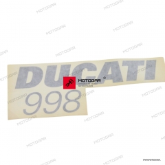 Naklejka, logo owiewki, lewa Ducati Superbike/Panigale [OEM: 43812421AB]
