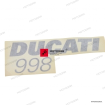 Naklejka, logo owiewki, lewa Ducati Superbike/Panigale [OEM: 43812421AB]