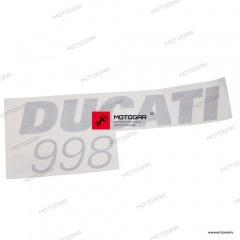 Naklejka, napis owiewki, lewa Ducati Superbike/Panigale [OEM: 43812421A]
