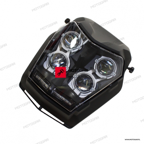 Klosz przedniej lampy, reflektora Yamaha TENERE 700 [OEM: BW3H43000200]