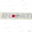 Emblemat, logo baku, zbiornika paliwa Ducati Supersport [OEM: 4381C001A]