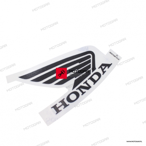 Naklejka na bak, prawa Honda CB600F Hornet [OEM: 87121MFGD40ZB]