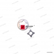 Rotor, wirnik pompy oleju Honda CRF250 [OEM: 15022K95A20]