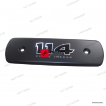 Emblemat, logo 114 obudowy filtra powietrza Harley-Davidson Fat Bob, Street Bob, Street Glide [OEM: 14101106]
