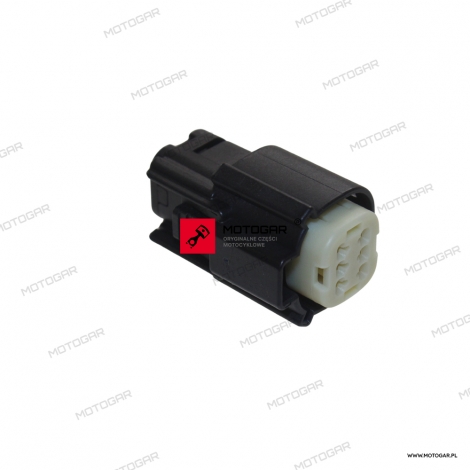 Wtyczka 6 pinowa Harley-Davidson Road King, Sportster, Electra Glide, Street Glide [OEM: 72414-07BK]
