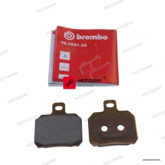 Klocki hamulcowe tylnego koła, na tył, tylne koło (zestaw) Ducati Supersport, Hypermotard, Multistrada [OEM: 61340951A]