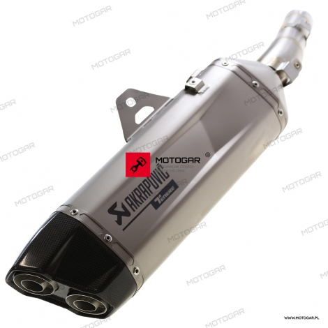 Tłumik, końcówka wydechu slip-on Akrapovic Yamaha XTZ690 Tenere 700 [OEM: BNWE47110000]