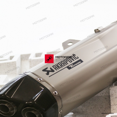 Tłumik, końcówka wydechu slip-on Akrapovic Yamaha XTZ690 Tenere 700 [OEM: BNWE47110000]