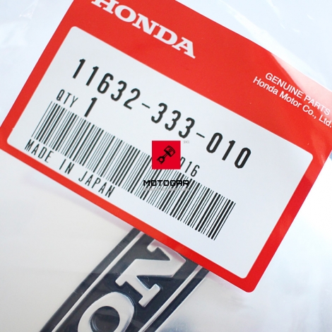 Emblemat, logo na dekiel pokrywe alternatora Honda CB 350 400 [OEM: 11632333010]