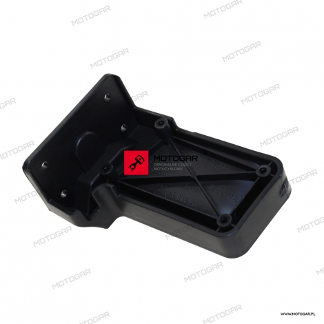 Osłona, obudowa wkładki zamka kufra lewa Moto Guzzi V85 850 [OEM: 2B005981]