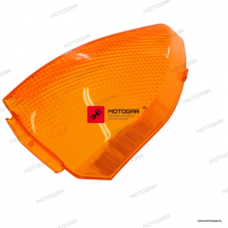 Szkło klosz kierunkowskazu tył lewy Honda SJ50 Bali, SJ100 Bali [OEM: 33753GAV700]