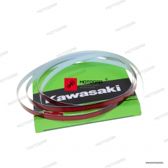 Naklejka koła felgi przód tył Kawasaki Z1000, ZZR1400 [OEM: 560752315]