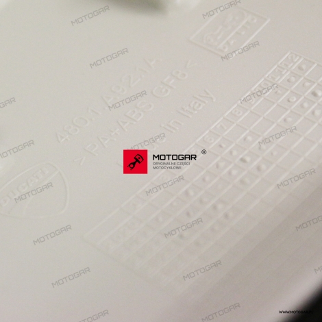 Pokrywa zbiornika paliwa, osłona Ducati Multistrada [OEM: 480PA921AF]