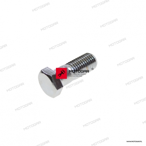 Śruba stopki bocznej Suzuki RM50, GS850, GS1100 [OEM: 0910010287]